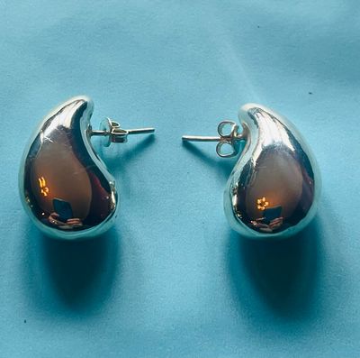 Teardrop Post Earrings