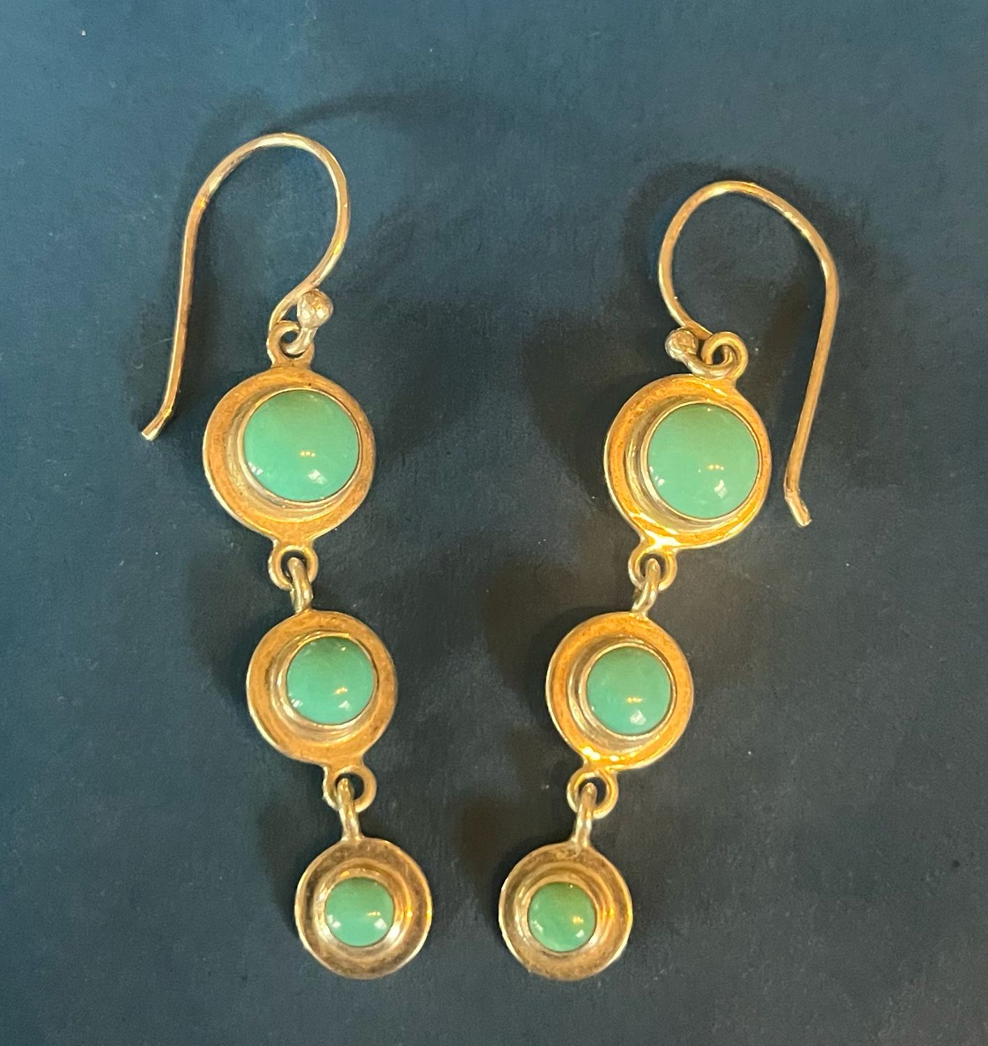 Sleeping Beauty Turquoise Earrings