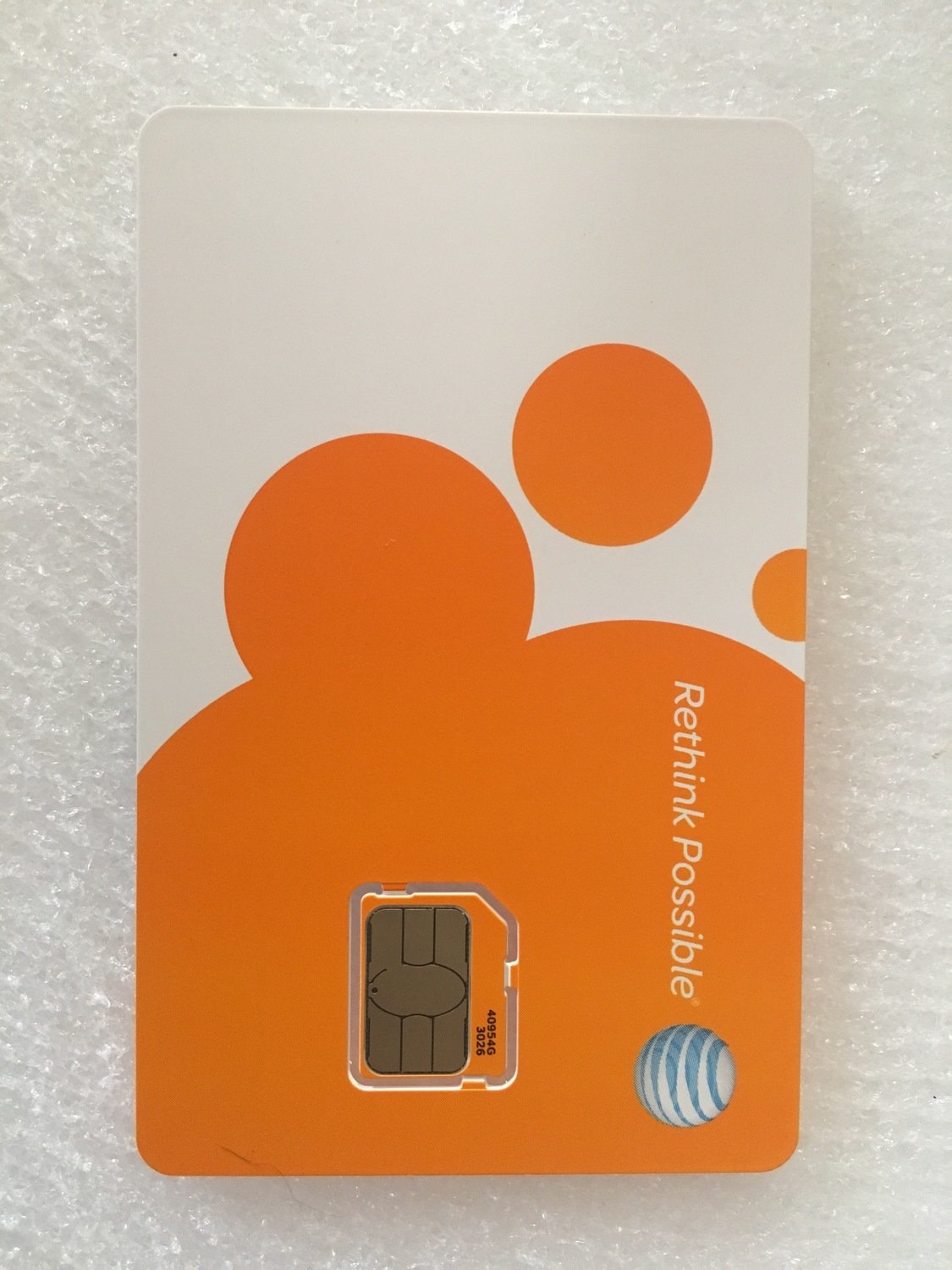 Replacement AT&T Sim Card