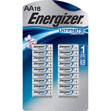 Energizer Ultimate Lithium 18 pack