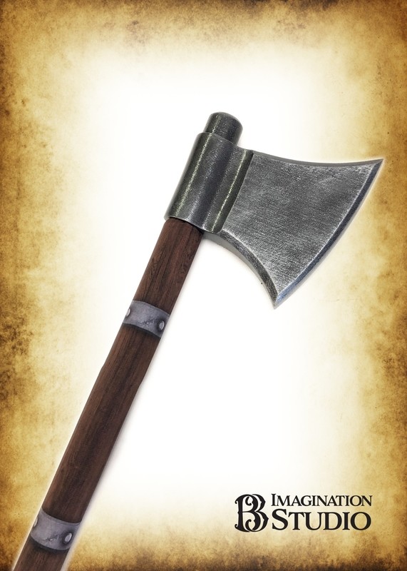 Deluxe B3 Poleaxe (64") FROM THE FORGE