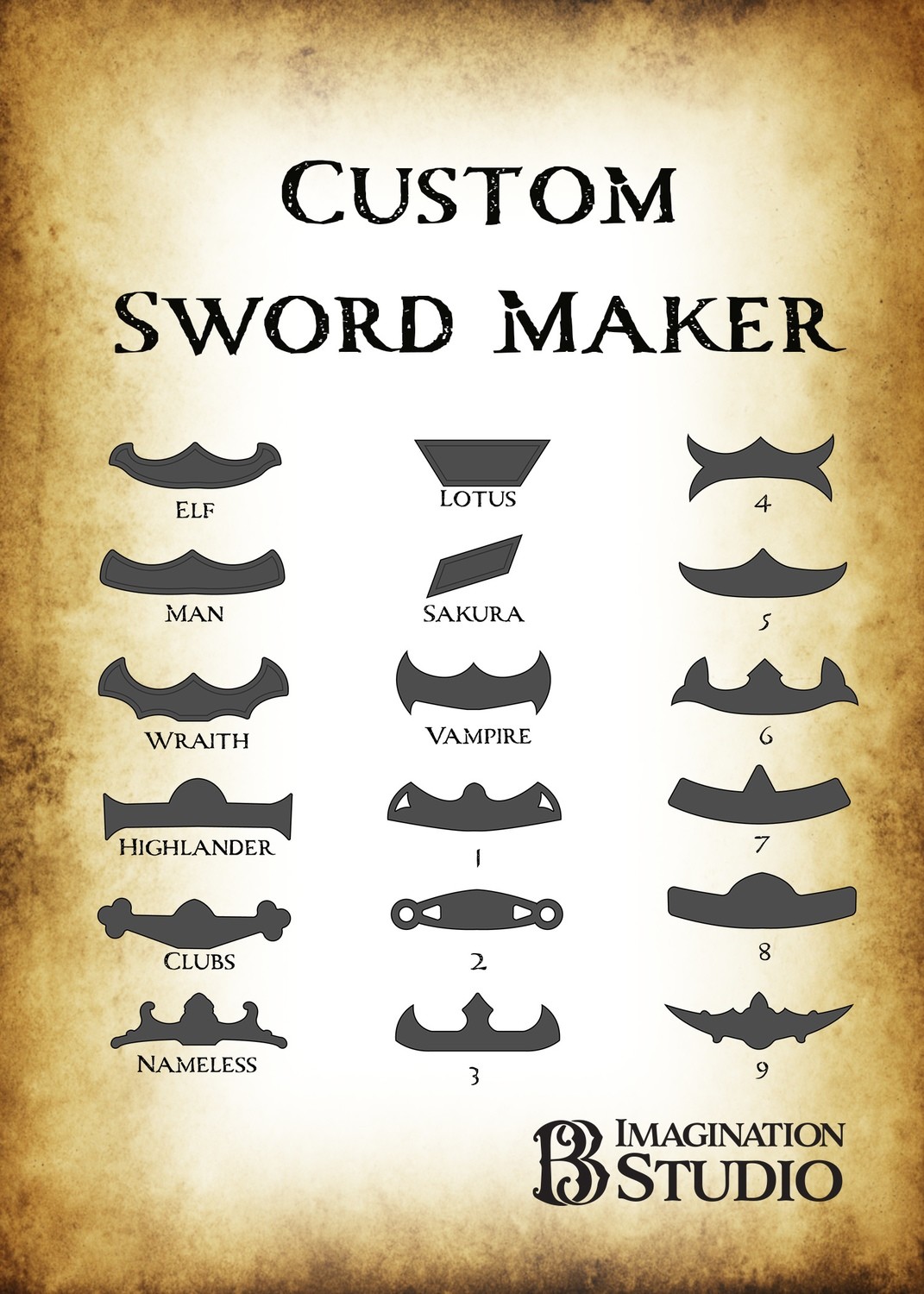 Build Your Own -Classic Sword!