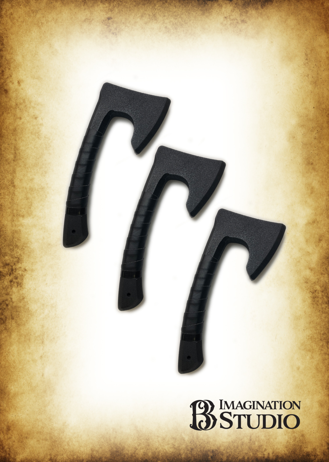 B3 Throwing Axes, x3 FROM THE FORGE