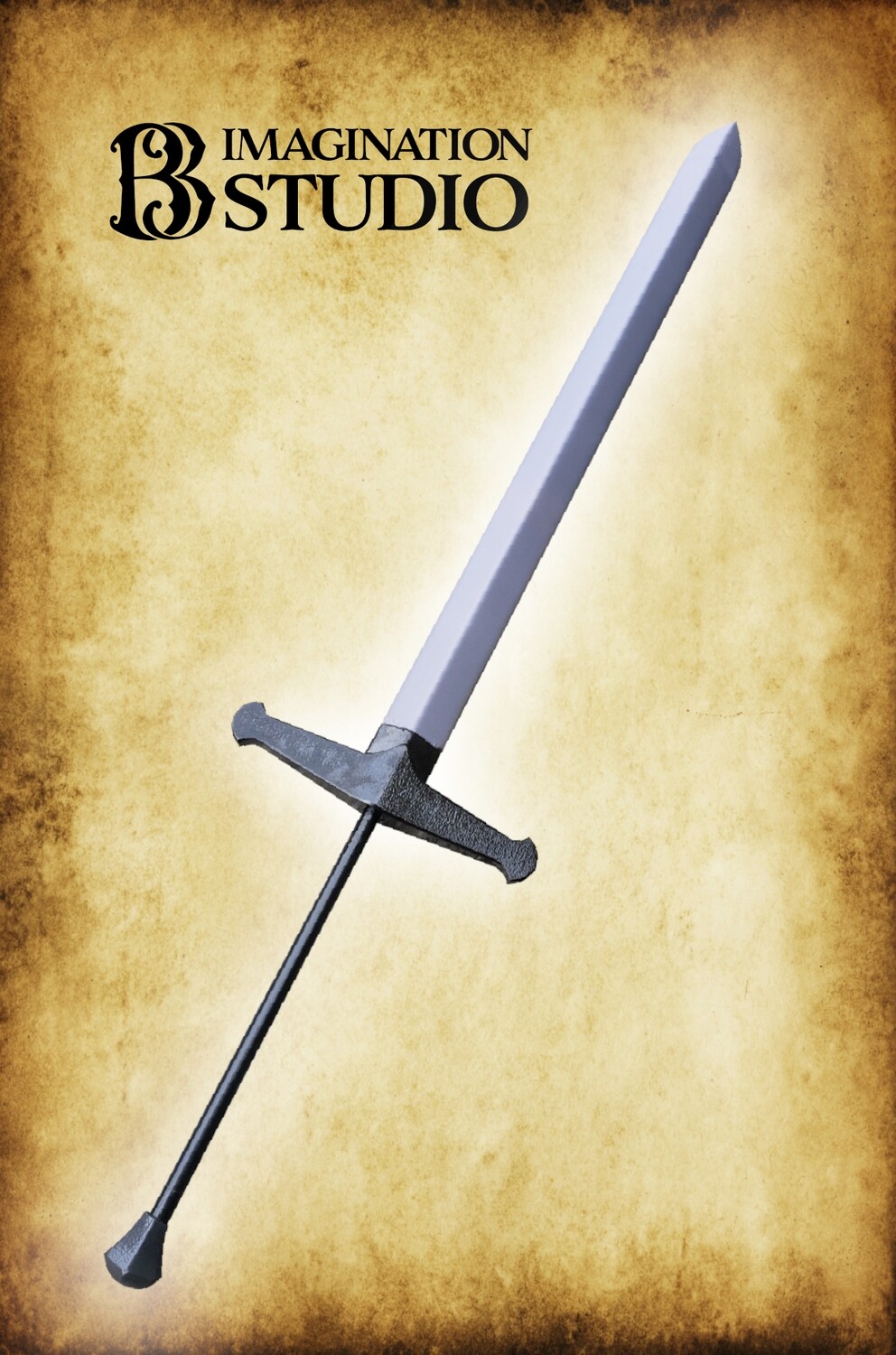 Elite Two Handed Great Sword BLACK FROM THE FORGE