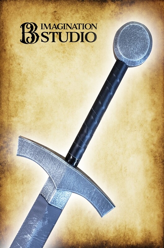 The Adventurer Elite LARP Silver Customizable