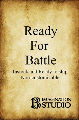 READY FOR BATTLE