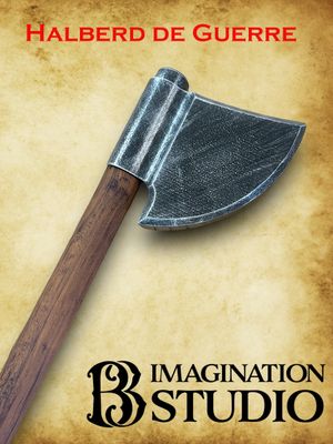 Halberd de Guerre (Halberd of War) 7 Feet