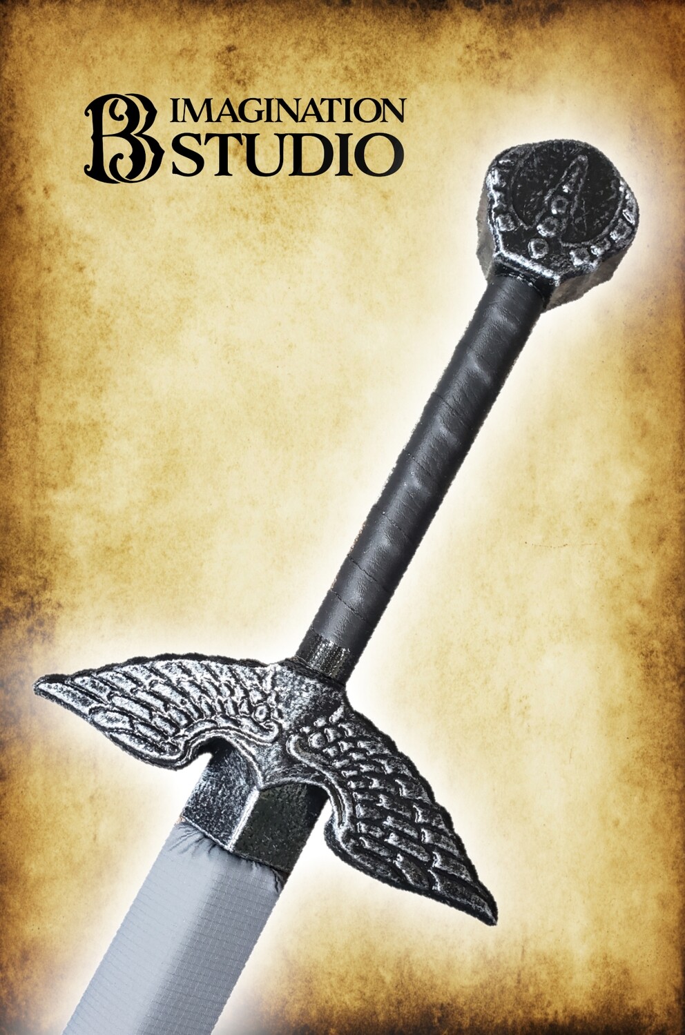 The Eagle Elite LARP sword SILVER RFB