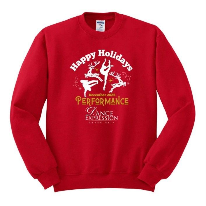 2025 DEDA Holiday Crew Neck Sweatshirt