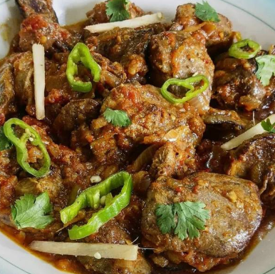 Agneau aubergine