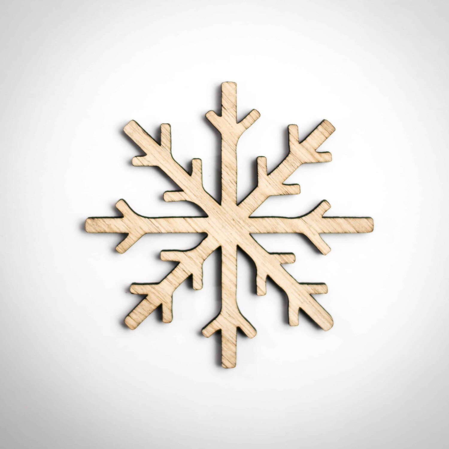 Wood Ornament - Classic Snowflake