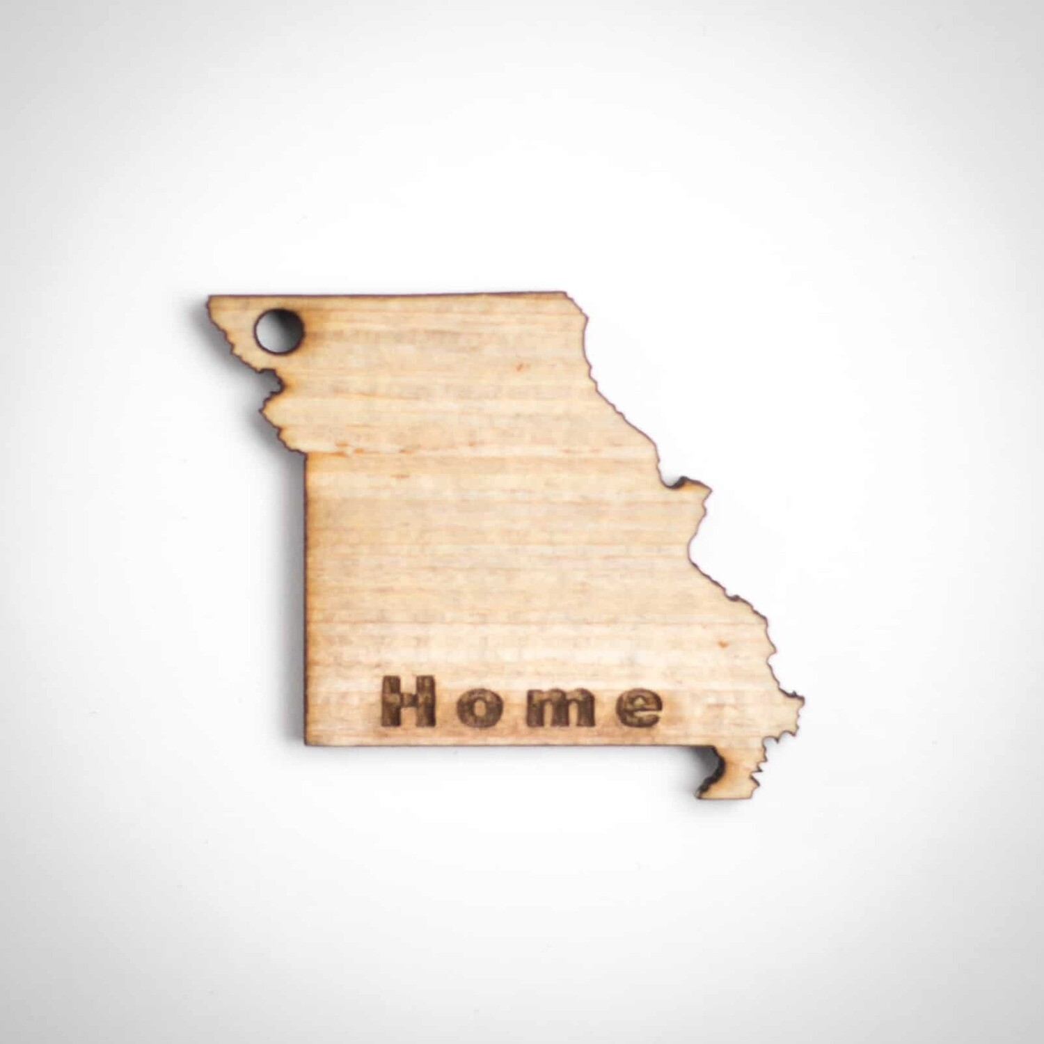 Wood Ornament - Missouri State - Inside Cut