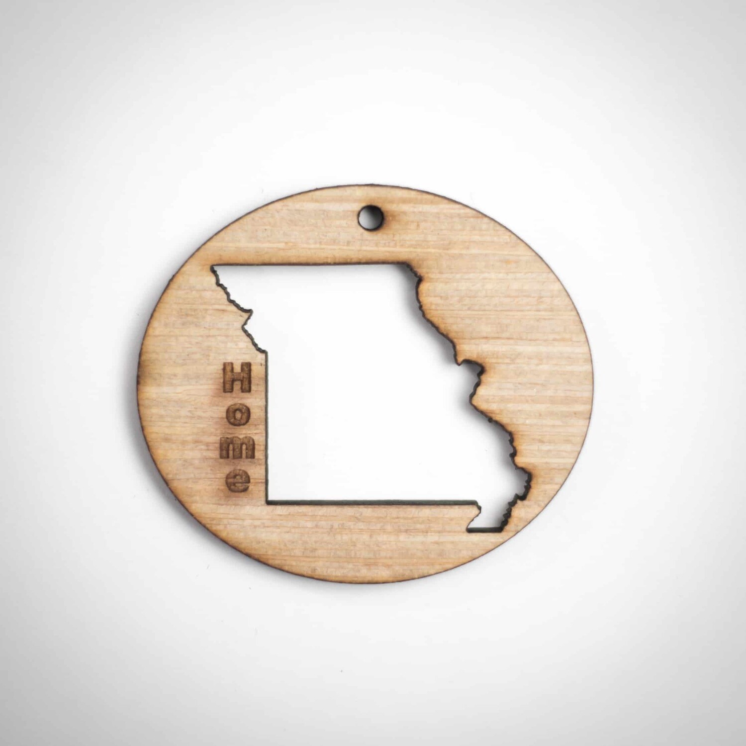 Wood Ornament - Missouri State - Outside Cut