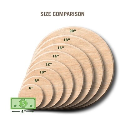 Family words- Raw Wood Cutout