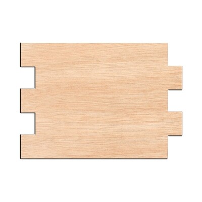 Faux Wood Pallet - Raw Wood Cutout