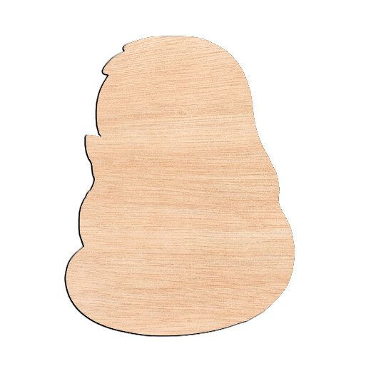 Sloth - Raw Wood Cutout