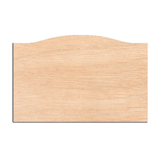 Door Sign - Raw Wood Cutout