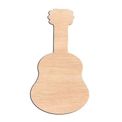 Guitar - Raw Wood Cutout