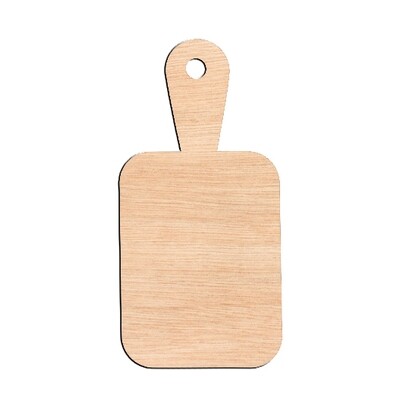 Cutting Board - Raw Wood Cutout