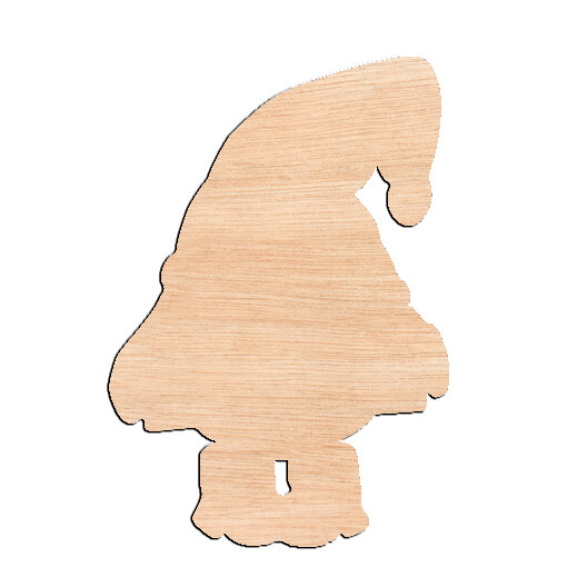 Gnome - Raw Wood Cutout