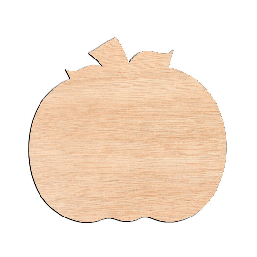 Pumpkin - Raw Wood Cutout
