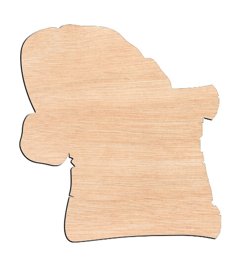 Letters for Santa - Raw Wood Cutout