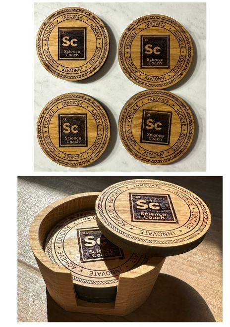Custom Coasters with Engraving