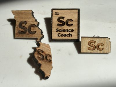 ISEF State Trading Pins