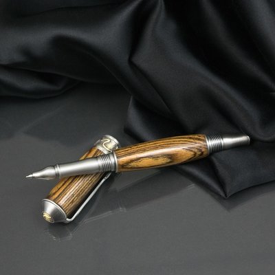 Noble Rollerball Pen - Bocote Wood