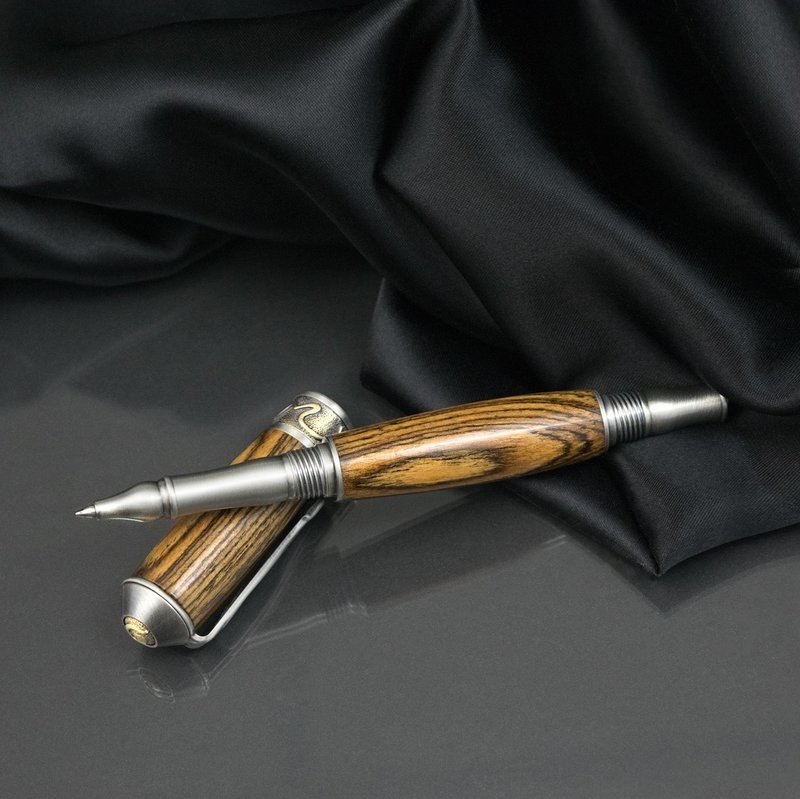 Noble Rollerball Pen - Bocote Wood