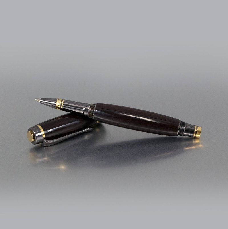 Executive Rollerball Pen - African Blackwood