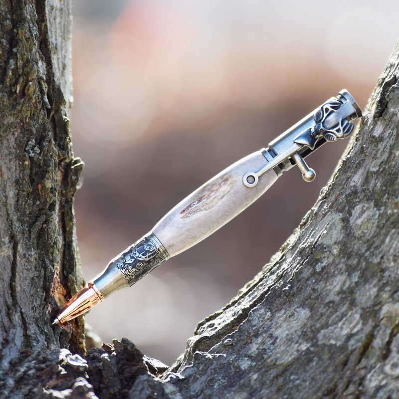 Bullet Pen - Deer Antler Edition - Antler Body