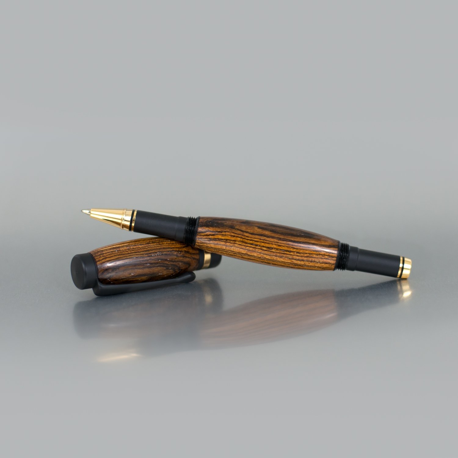 Executive Rollerball Pen - Bocote Wood
