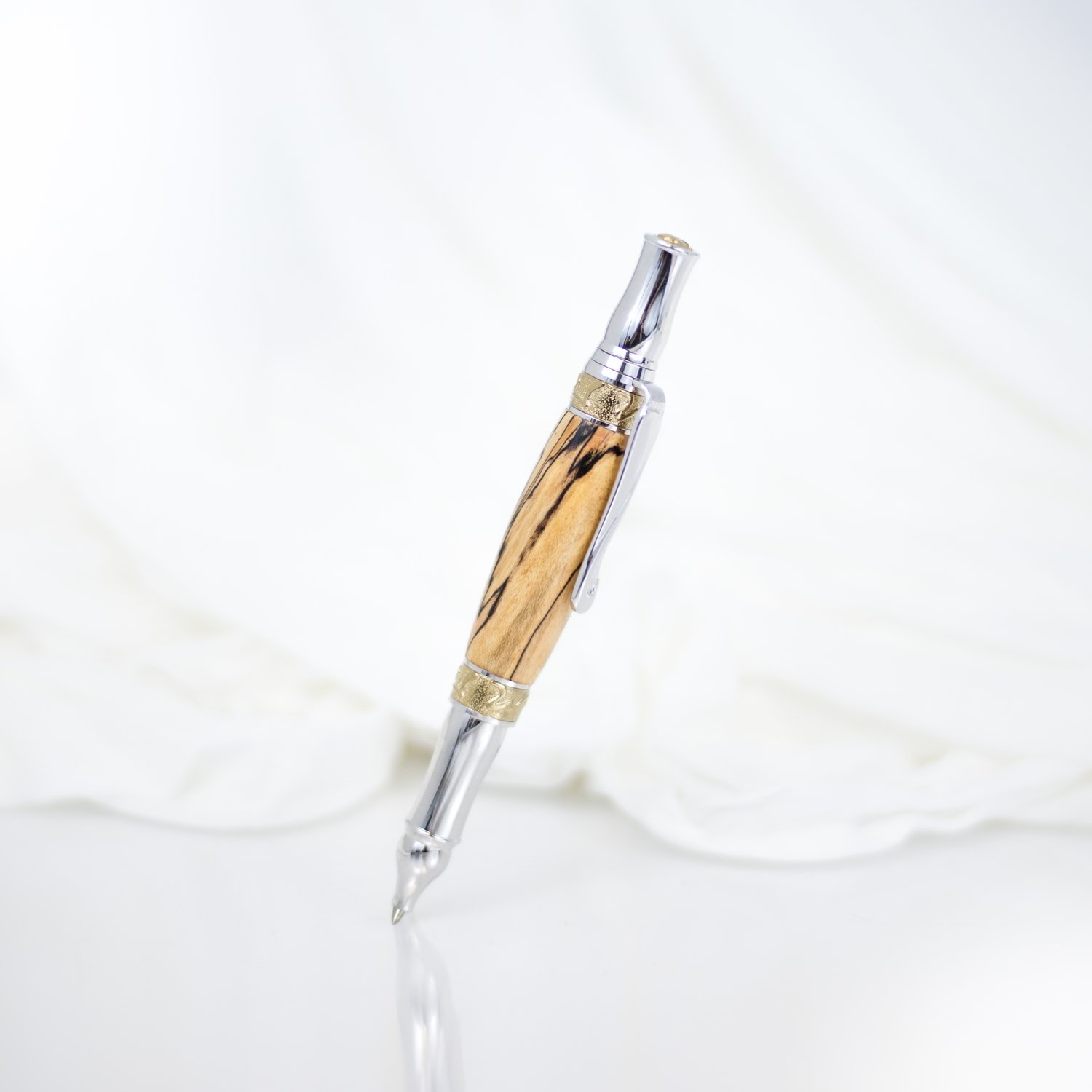 Heirloom Pen - Spalted Hard Maple Wood