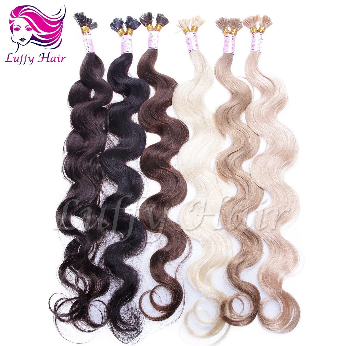 Body Wave Fusion Hair Extensions - KFL008
