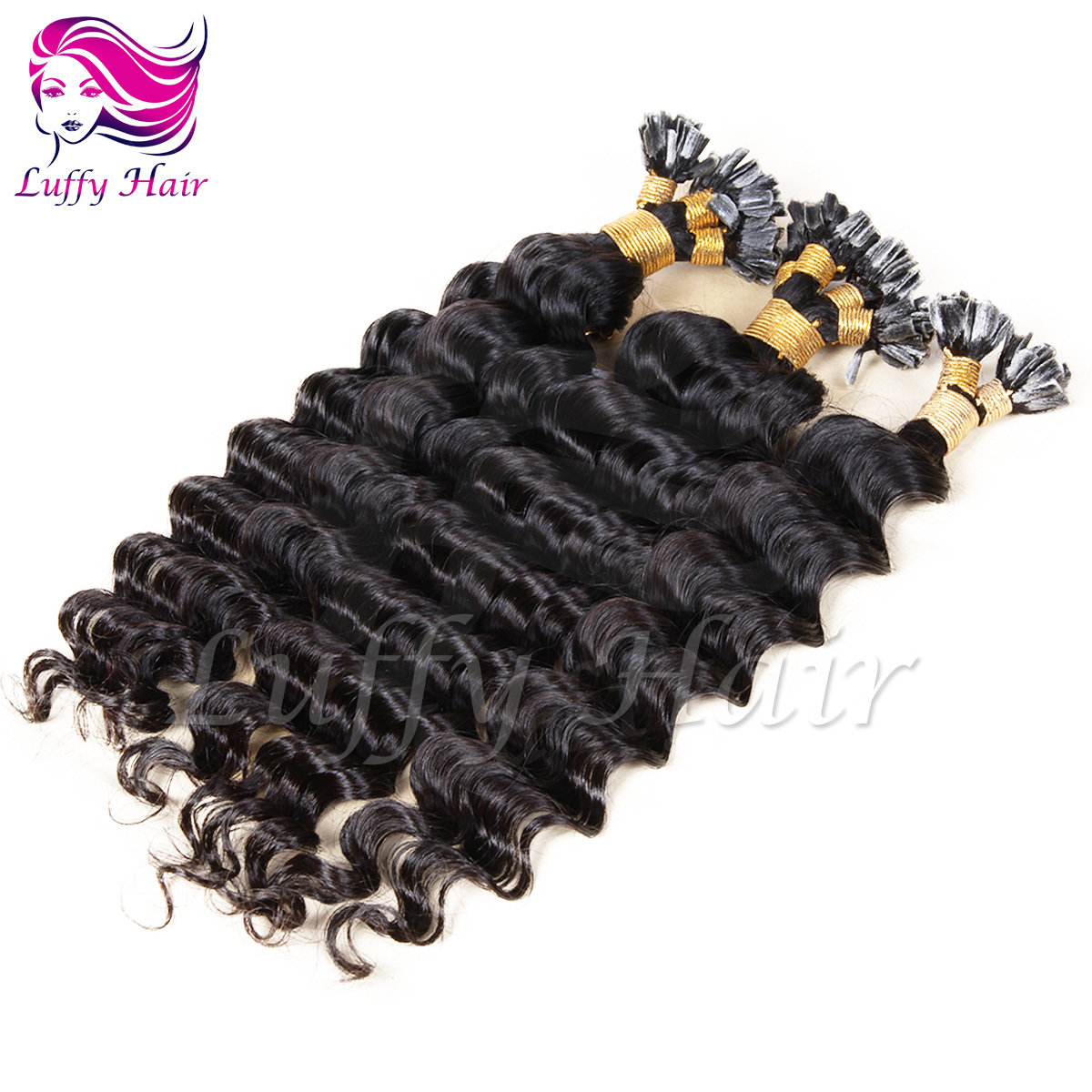 Deep Wave Fusion Hair Extensions - KFL006