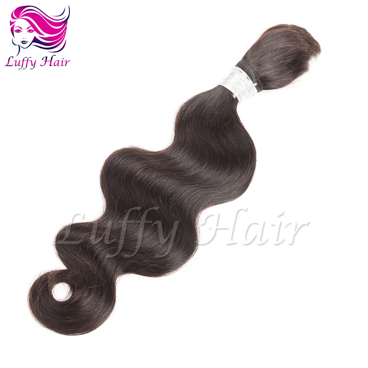 8A Virgin Human Hair Body Wave Braiding Hair Bulk - KBL005