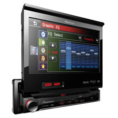 RADIO DVD PIONEER LCD 7&quot; 1 DIN USB-SD-AUX - AVH-5400DVD