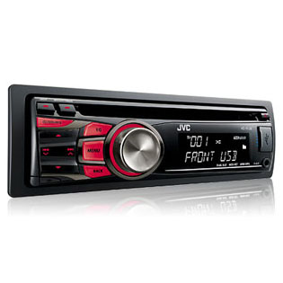 RADIO CARRO JVC CD Mp3 USB AUXILIAR C/R - KDR428