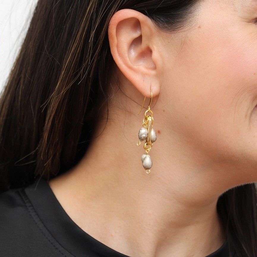 Lunar Cascade Earrings