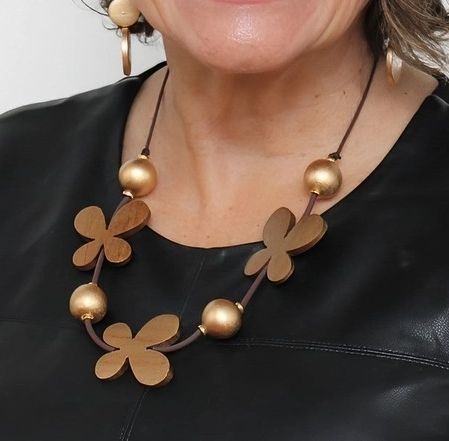 Gold Woodland Whispers Necklace