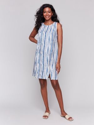 LInen Print Dress