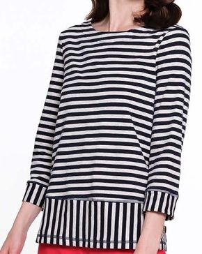 Stripe Knit Top