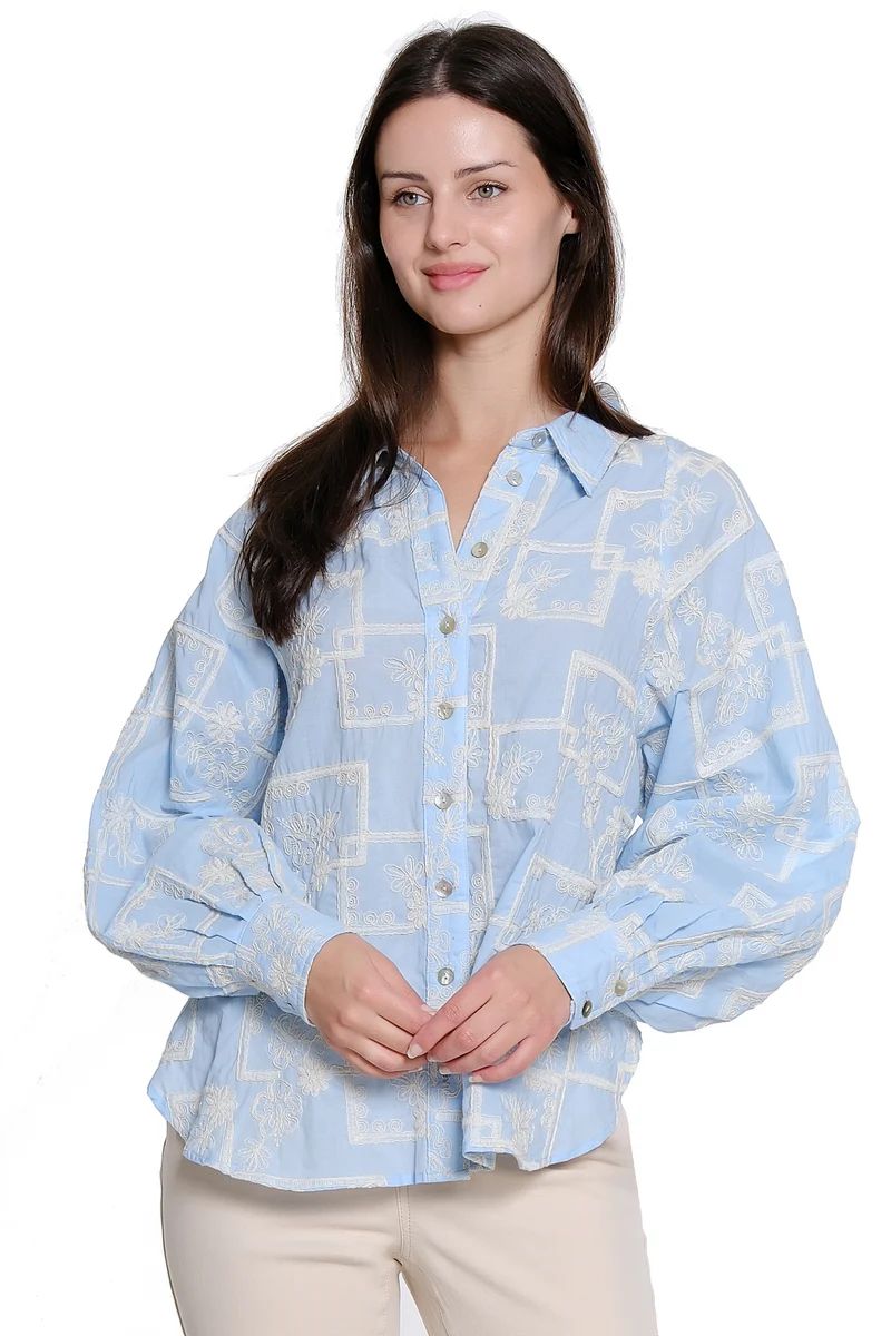 Balloon Sleeve Top