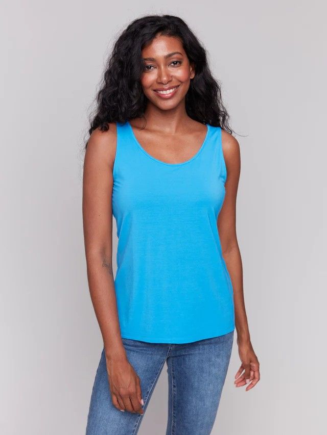 Bamboo Cami Lagune