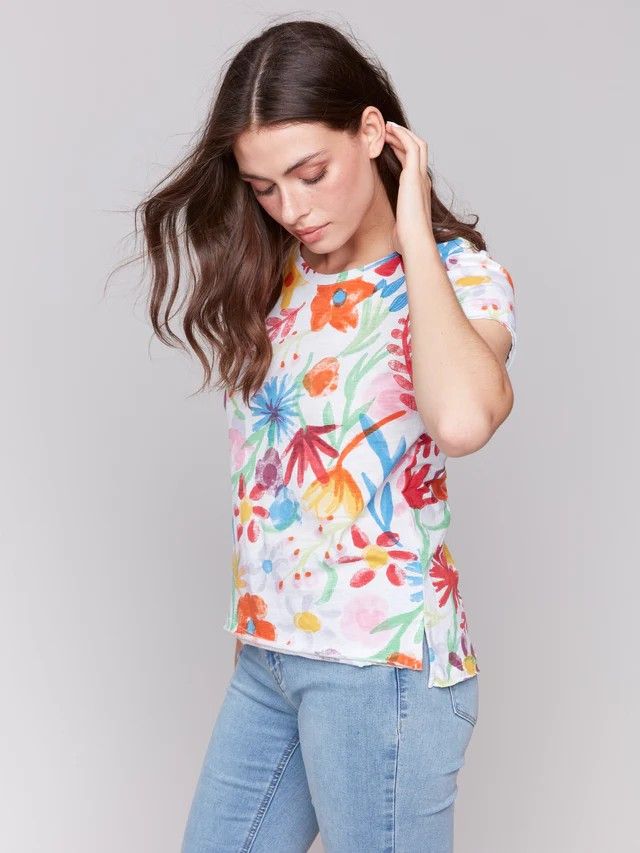 Short Sleeve Wildflowers Tee