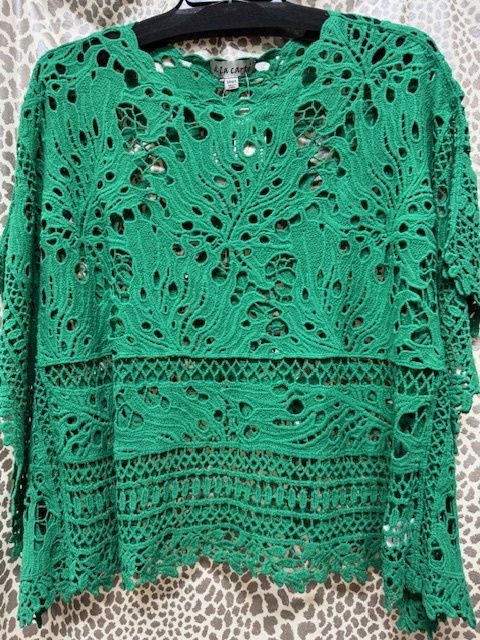 Cotton Lace Poncho