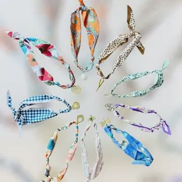 Scarf Charm Necklace