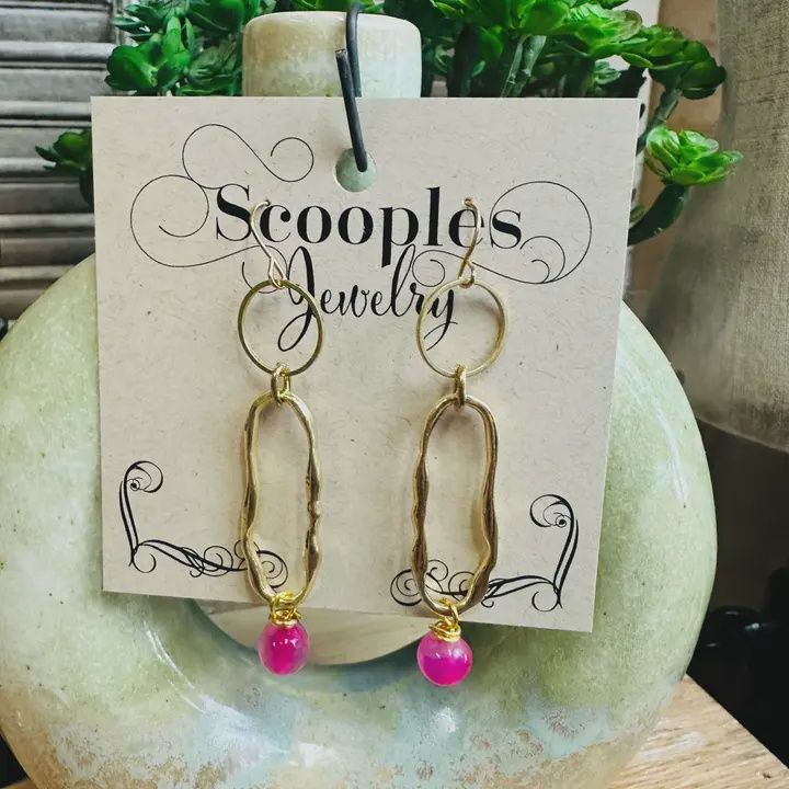 Fuchsia Crystal Ear