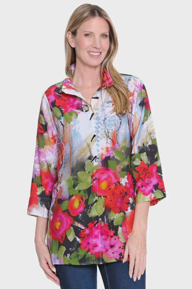 AM- Multi Color Print Tunic